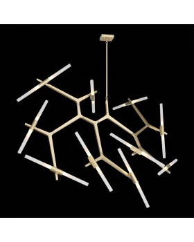 SL947.202.20 Люстра потолочная ST-Luce Золотой/Белый G9 20*3W LACONICITA-foto4