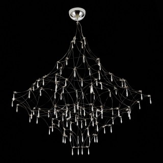 SL797.103.114 Люстра подвесная ST-Luce Хром, Прозрачный LED 114*0,45W 3200K GRAVETTA-foto8