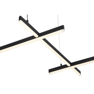 SL394.403.06 Люстра подвесная ST-Luce Черный/Белый LED 6*14W 4000K BASONI-foto11