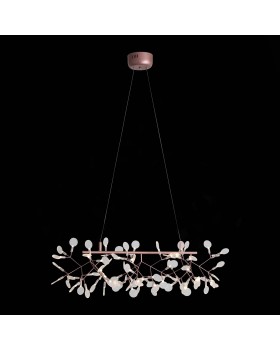 SL379.223.81 Люстра подвесная ST-Luce Медный/Белый LED 81*0,5W 3500K RAFINA-foto5