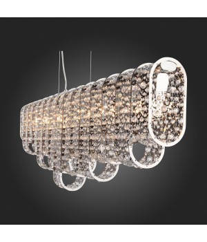 SL1117.103.07 Светильник подвесной ST-Luce Хром/Хром, Прозрачный G9 7*5W SOPRESIA-foto12