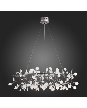 SL379.103.135 Люстра подвесная ST-Luce Серебристый/Белый LED 135*0,3W 3500K RAFINA-foto6