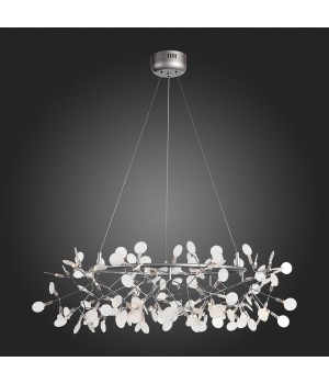 SL379.103.135 Люстра подвесная ST-Luce Серебристый/Белый LED 135*0,3W 3500K RAFINA-foto6