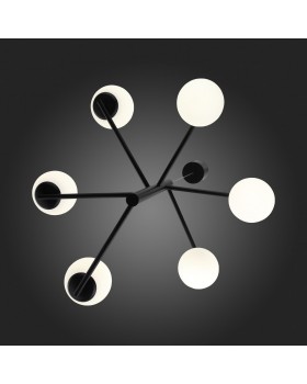 SL395.413.06 Светильник подвесной ST-Luce Черный/Белый LED 6*8W 4000K DONOLO-foto4