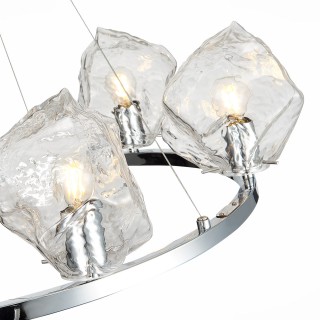 SL1175.103.06 Люстра подвесная ST-Luce хром/прозрачный E14 6*40W Portici-foto10