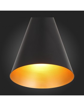 SL874.423.01 Подвес ST-Luce Черный/Черный, Золото E27 1*40W GOCCE-foto6