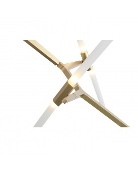 SL947.202.14 Люстра потолочная ST-Luce Золотистый/Белый G9 14*5W LACONICITA-foto10