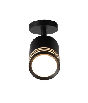 ST101.412.05 Светильник потолочный Черный LED 1*5W 3000K 390Lm Ra>80 120° D68xH140 170-240V CERIONE-foto2