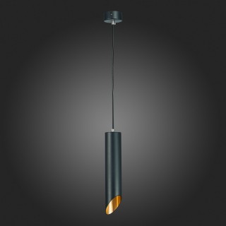 ST152.403.01 Светильник подвесной Черный GU10 1*50W  IP20 D60xH300 220V Без ламп ST152-foto6