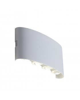 SL089.501.08 Светильник уличный настенный ST-Luce Белый кварцевый LED 8*1W 4000K BISELLO-foto2