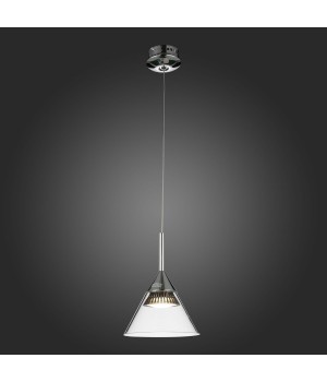 SL930.103.01 Подвес ST-Luce Хром/Прозрачный LED 1*7W 4000K CONO-foto3