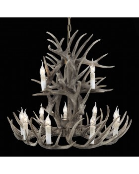 SL154.703.12 Люстра подвесная ST-Luce Серый E14 12*40W CORNA-foto17