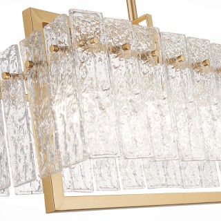 SL1632.203.05 Люстра подвесная ST-Luce Шампань/Прозрачный E14 5*60W MIRA-foto3