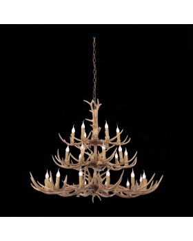 SL153.703.27 Люстра подвесная ST-Luce Светло-коричневый E14 27*40W (из 3-х коробок) RENNA-foto9