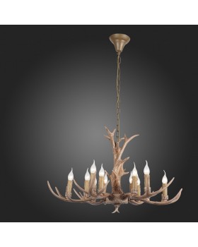 SL153.703.12 Люстра подвесная ST-Luce Светло-Коричневый E14 12*40W RENNA-foto7