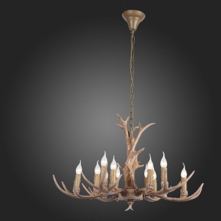 SL153.703.12 Люстра подвесная ST-Luce Светло-Коричневый E14 12*40W RENNA-foto7