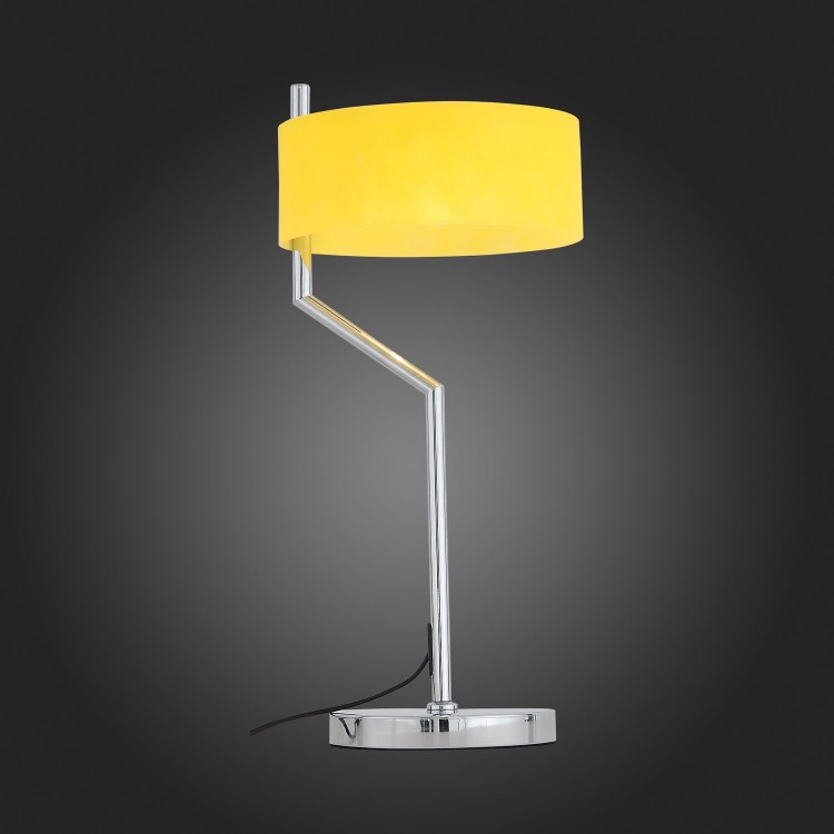 SL483.094.01 Прикроватная лампа ST-Luce Хром/Желтый E27 1*60W (из 2-х коробок) FORESTA