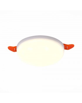 ST700.548.08 Св-к встр. Белый LED 1*8W 4000K 690Lm Ra80 180° IP44 D90xH20 85-265V ST700