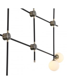 SL429.403.06 Светильник подвесной ST-Luce Черный, Золото/Белый G9 6*5W BASTONCINO-foto3