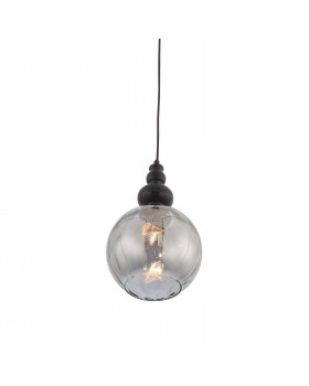 SL374.413.01 Подвес ST-Luce Черный/Дымчатый E27 1*40W BACINETO-foto2