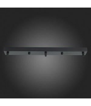 SL001.413.03 Потолочное крепление на 3 лампы (прямоугольное) ST-Luce Черный SL001-foto3