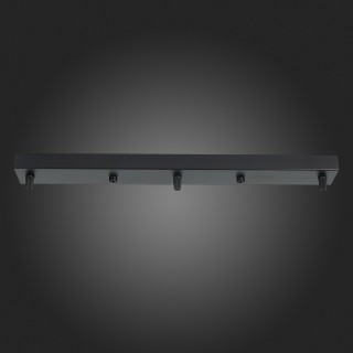 SL001.413.03 Потолочное крепление на 3 лампы (прямоугольное) ST-Luce Черный SL001-foto3