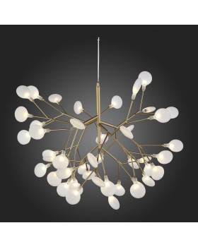 SL411.223.45 Люстра подвесная ST-Luce Золотистый/Белый G4 45*1,5W RICCARDO-foto8