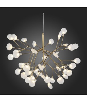 SL411.223.45 Люстра подвесная ST-Luce Золотистый/Белый G4 45*1,5W RICCARDO-foto8