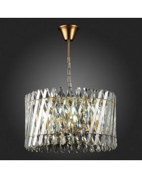 SL1170.303.06 Светильник подвесной ST-Luce Латунь/Прозрачный E14 6*40W FABIO-foto3