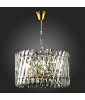 SL1170.303.06 Светильник подвесной ST-Luce Латунь/Прозрачный E14 6*40W FABIO-foto3