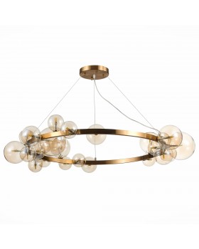 SL1165.303.24 Светильник подвесной ST-Luce Бронза/Коньячный G4 24*5W NECTON-foto2