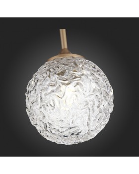 SL1152.203.01 Подвес ST-Luce Золотистый/Прозрачный G9 1*5W ARCOBALINO-foto9