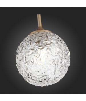 SL1152.203.01 Подвес ST-Luce Золотистый/Прозрачный G9 1*5W ARCOBALINO-foto9