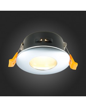 ST213.108.01 Св-к встр. Хром GU10 1*50W IP44 L84xW84xH50 220V Без ламп ST213-foto7