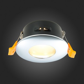 ST213.108.01 Св-к встр. Хром GU10 1*50W  IP44 L84xW84xH50 220V Без ламп ST213-foto7