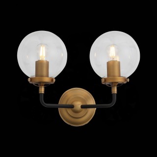 SL234.401.02 Бра ST-Luce Черный, Золото/Прозрачный E27 2*40W VARIETA-foto4