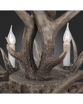 SL154.703.06 Люстра подвесная ST-Luce Серый E14 6*40W CORNA-foto12