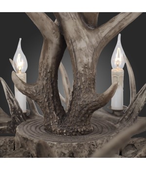 SL154.703.06 Люстра подвесная ST-Luce Серый E14 6*40W CORNA-foto12