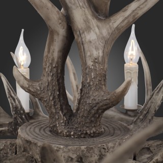 SL154.703.06 Люстра подвесная ST-Luce Серый E14 6*40W CORNA-foto12