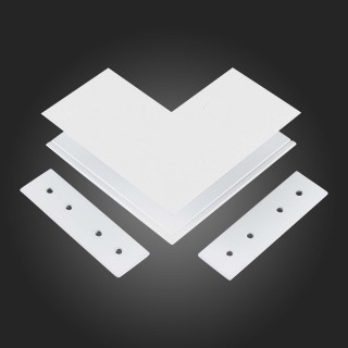 ST007.569.00 Внешний угол-соединитель для подвесного / накладного магнитного шинопровода ST-Luce белый ST007-foto3