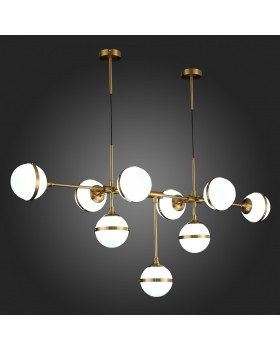 SL1157.303.09 Светильник подвесной ST-Luce Бронза/Белый E14 9*40W ARBE-foto5