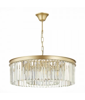 SL1624.203.08 Люстра подвесная ST-Luce шампань/прозрачный E14 8*40W Ercolano-foto2