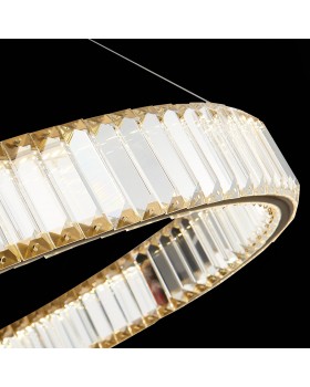 SL1622.363.01 Люстра подвесная ST-Luce Латунь/Прозрачный LED 1*40W 4000K TIVOLI-foto6