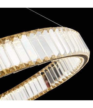 SL1622.363.01 Люстра подвесная ST-Luce Латунь/Прозрачный LED 1*40W 4000K TIVOLI-foto6