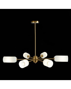SL1180.202.06 Люстра потолочная ST-Luce Золотистый/Белый E14 6*40W TREVISO-foto7