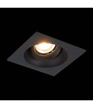 ST208.418.01 Св-к встр. Мат. черный GU10 1*50W L94xW94xH40 220V Без ламп MISURA-foto6