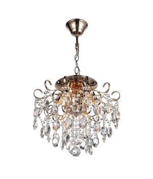 SL846.202.06 Люстра подвесная ST-Luce Золотистый/Прозрачный E14 6*40W ORECCHINI-foto17