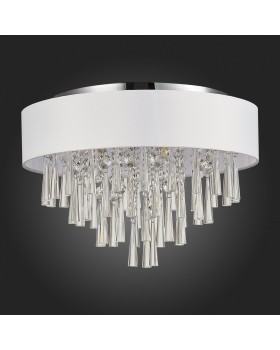 SL1351.502.06 Светильник потолочный ST-Luce Хром/Белый, Прозрачный G9 6*5W MIRIA-foto5