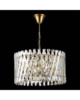 SL1170.303.06 Светильник подвесной ST-Luce Латунь/Прозрачный E14 6*40W FABIO-foto8