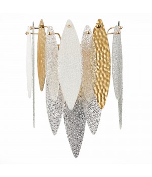 SL1224.201.02 Бра ST-Luce Золотистый/Прозрачный, Белый E14 2*60W LASTRA-foto2